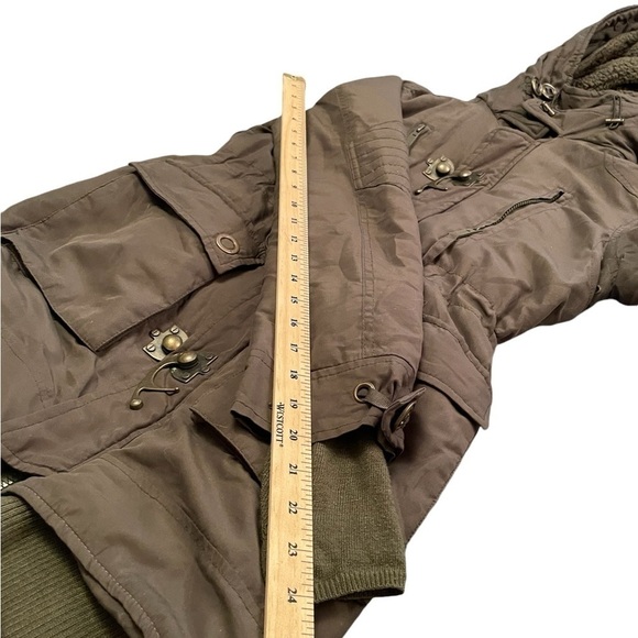 SLY Military Women’s Jacket 2 in 1 -Size Small Fleece Lining worn as Vest - Picture 6 of 16